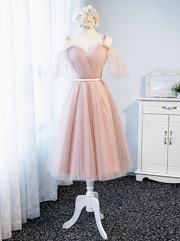 Off the Shoulder Short Pink Prom Dress with Corset Back, Short Pink Fo Eip Collection Off the Shoulder Short Pink Prom Dress with Corset Back, Short Pink Fo Eip Collection
