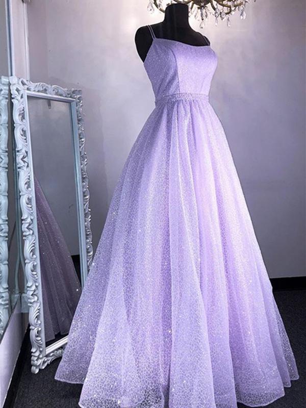 Shiny Purple Long Lace Prom Dresses, Shiny Purple Lace Formal Evening Eip Collection Shiny Purple Long Lace Prom Dresses, Shiny Purple Lace Formal Evening Eip Collection