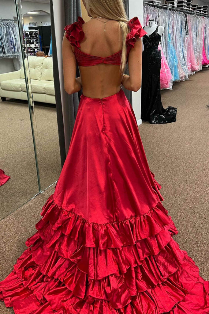 criss cross top prom dress Prom Dress Style #30512