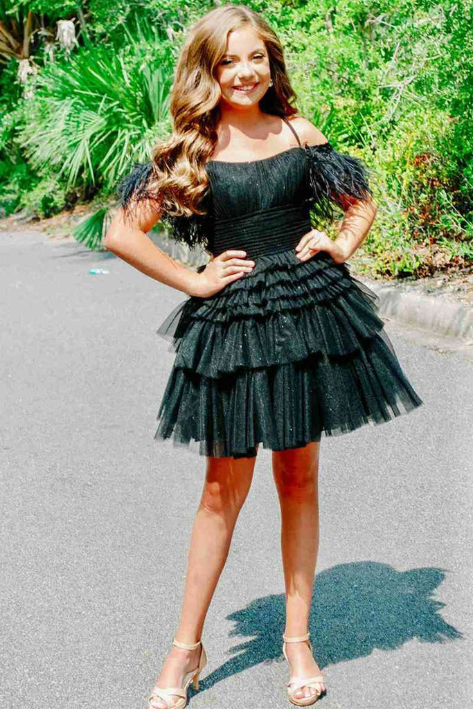 Off the Shoulder Short Pink Blue Black Prom Dresses, Short Off Shoulde Eip Collection Off the Shoulder Short Pink Blue Black Prom Dresses, Short Off Shoulde Eip Collection