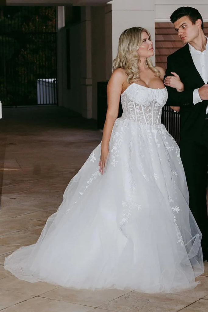 Strapless Aqua/White/Lilac Lace Long Prom Dresses, Aqua/White/Lilac Fo Eip Collection Strapless Aqua/White/Lilac Lace Long Prom Dresses, Aqua/White/Lilac Fo Eip Collection