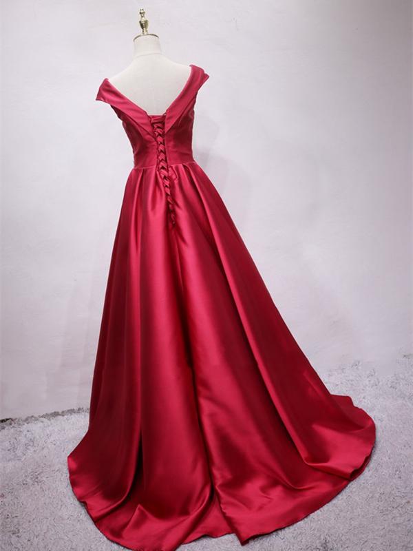 Off the Shoulder Burgundy Long Prom Dresses, Off Shoulder Wine Red For Eip Collection Off the Shoulder Burgundy Long Prom Dresses, Off Shoulder Wine Red For Eip Collection